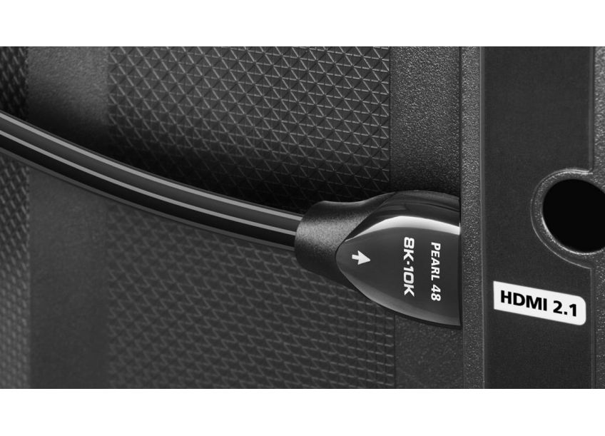 Câble HDMI 8K AudioQuest Pearl 48, 1.5 Mètres, 48 Gbit/s, Ultra Haute Vitesse, Boîte Ouverte